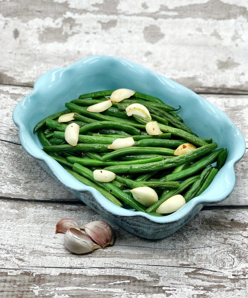 Saute Green Beans & Garlic