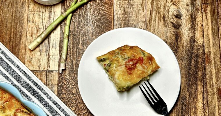 Asparagus and Tomato Frittata